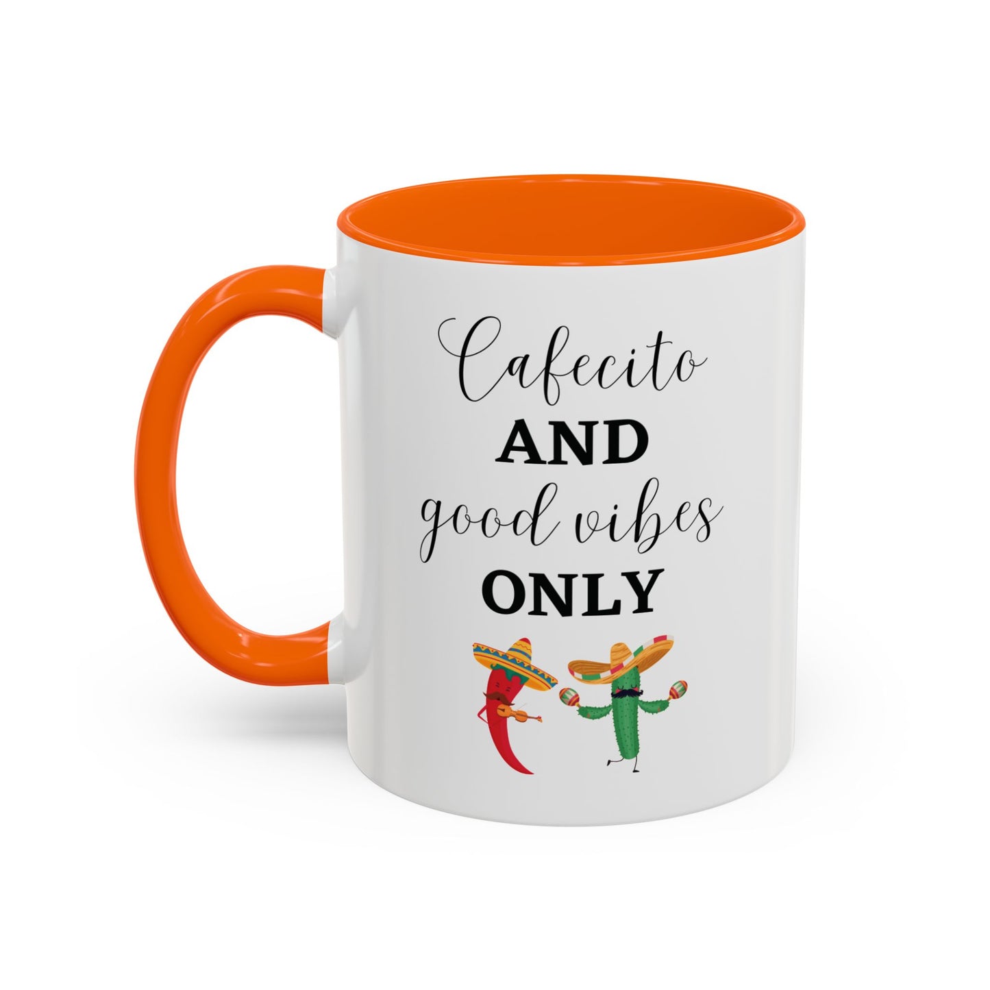 Cafecito and Good Vibes ONLY βππΆοΈ - Mug - 11oz | 15oz