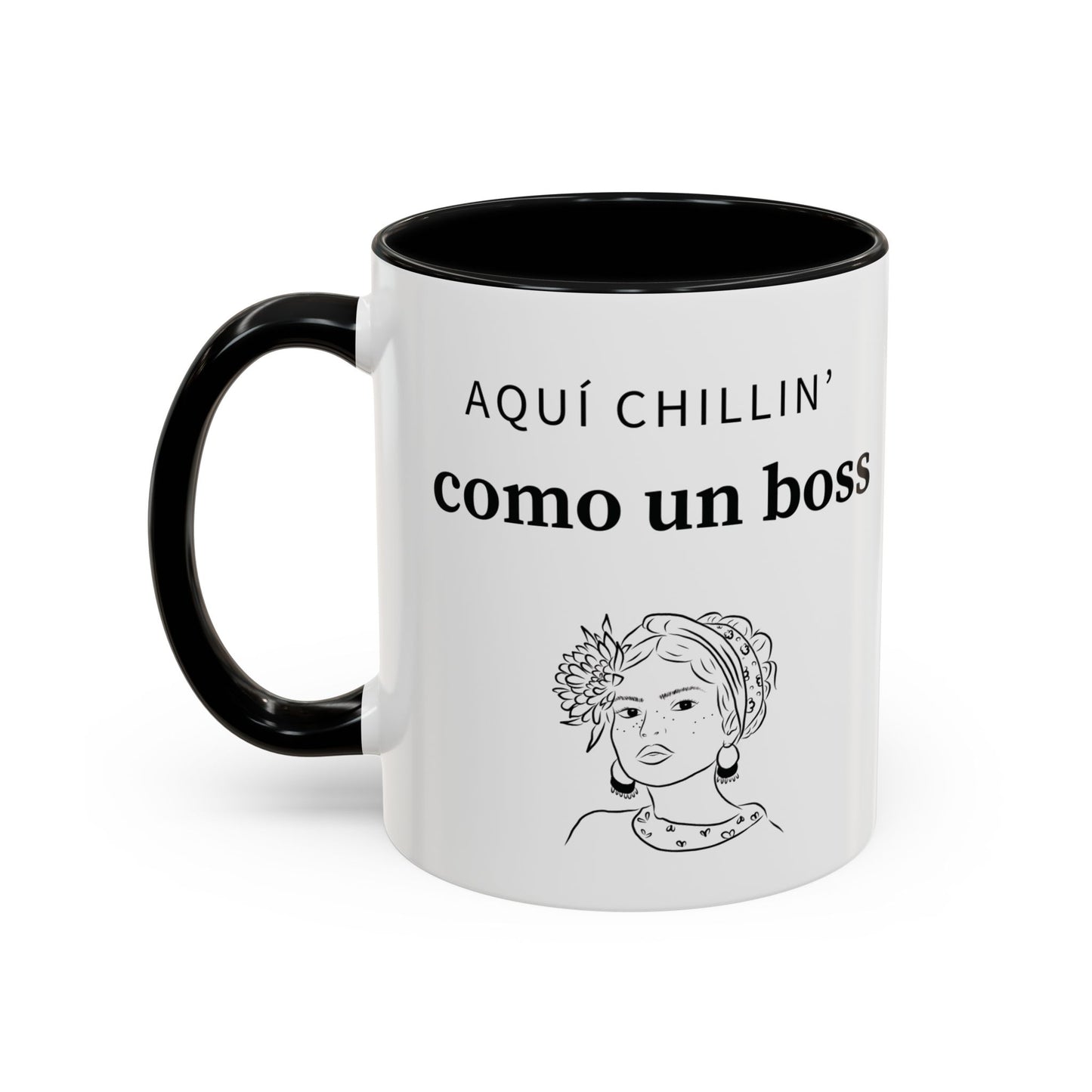 Aquí Chillin’ Como Un Boss ☕👑💅 - Mug - 11oz | 15oz