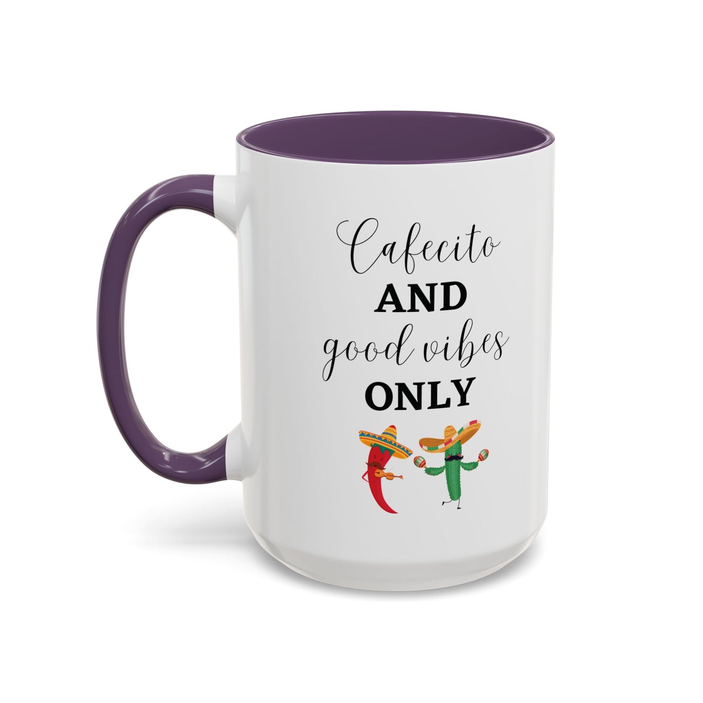 Cafecito and Good Vibes ONLY βππΆοΈ - Mug - 11oz | 15oz