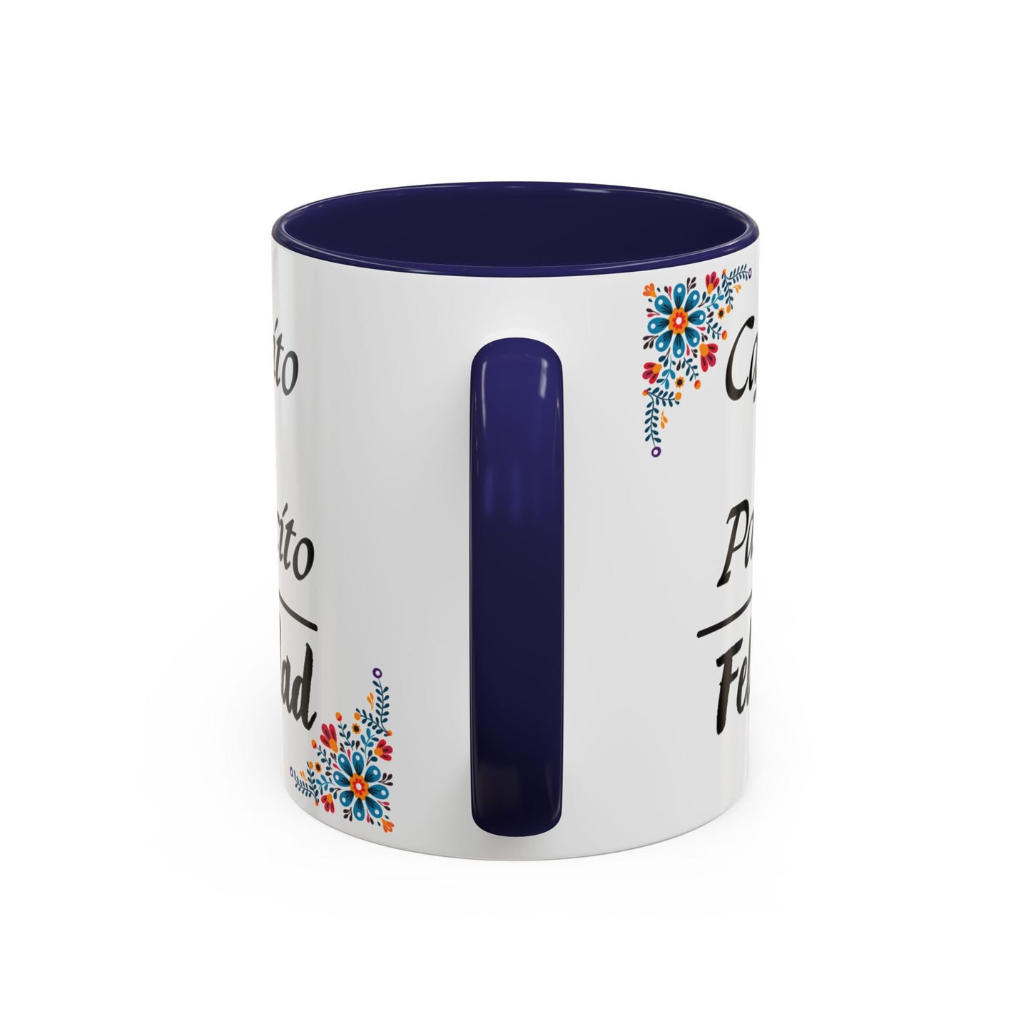 Cafecito + Panecito = Felicidad ☕🍩✨ - Mug - 11oz | 15oz