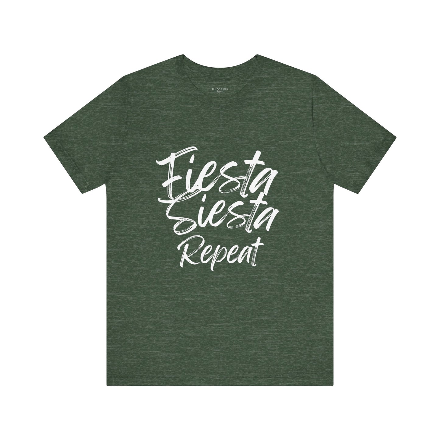 Fiesta, Siesta, Repeat - Short Sleeve Tee