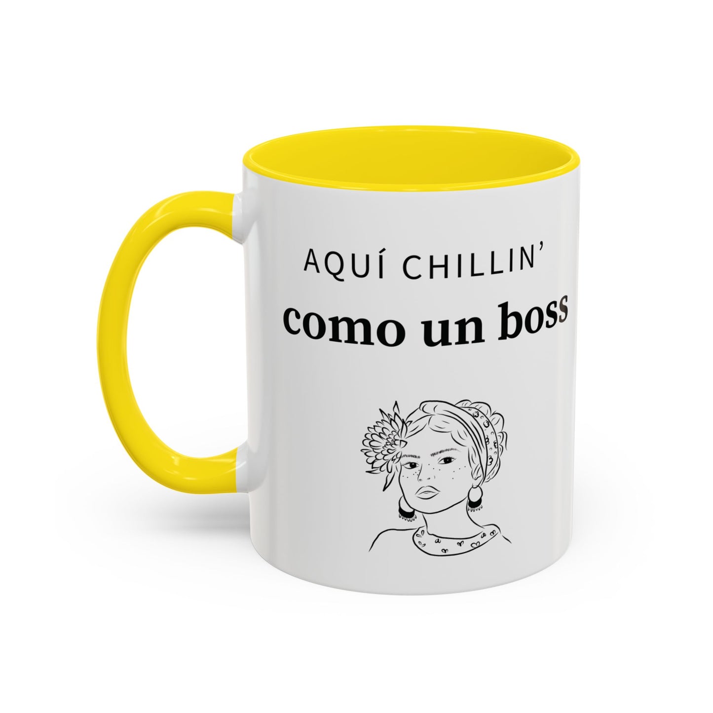 Aquí Chillin’ Como Un Boss ☕👑💅 - Mug - 11oz | 15oz