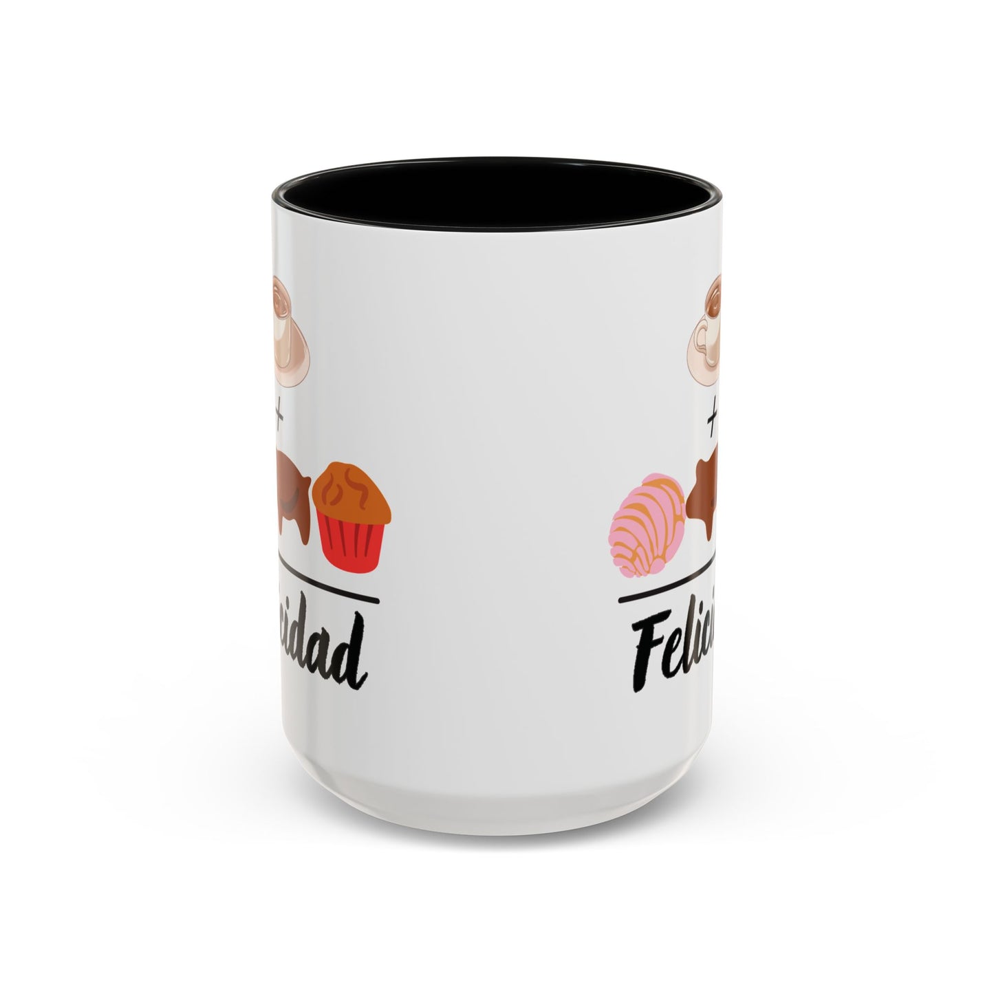 Cafecito + Pan Dulce = Felicidad βπ©π - Mug - 11oz | 15 oz