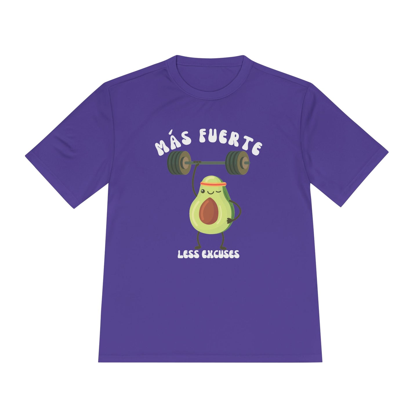 Más Fuerte, Less Excuses 🥑💪 - Workout Tee