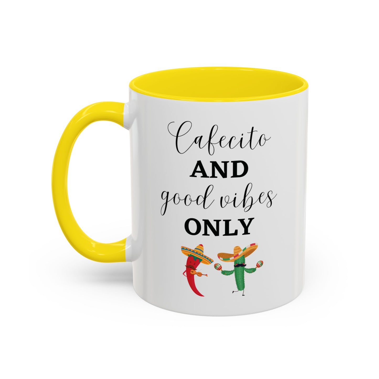 Cafecito and Good Vibes ONLY βππΆοΈ - Mug - 11oz | 15oz