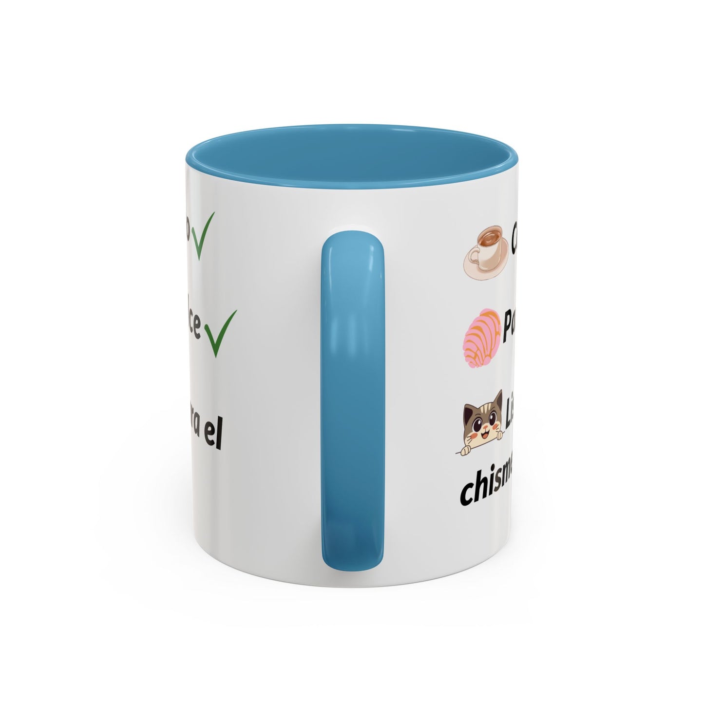 Cafecito? ✔️ Pan Dulce? ✔️ Lista para el chisme? ✔️ - Mug - 11oz | 15oz