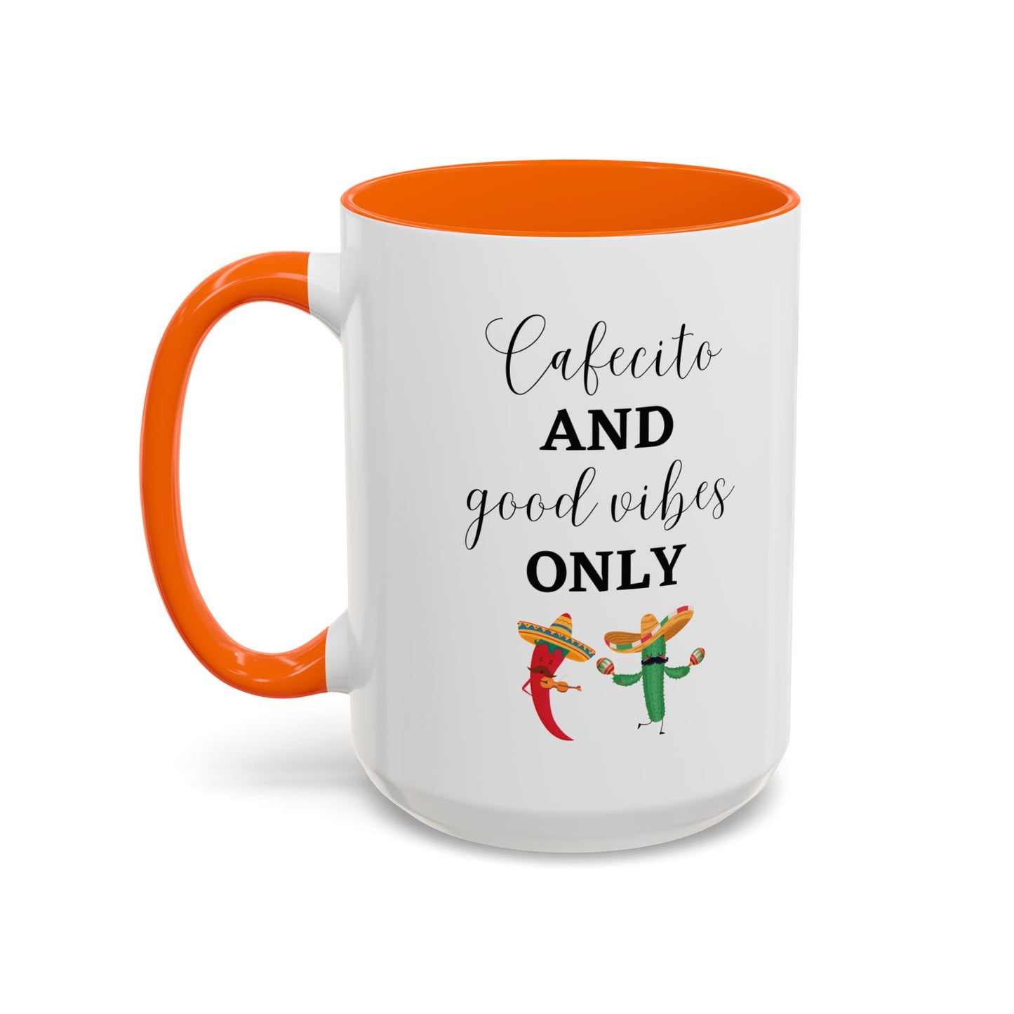 Cafecito and Good Vibes ONLY βππΆοΈ - Mug - 11oz | 15oz