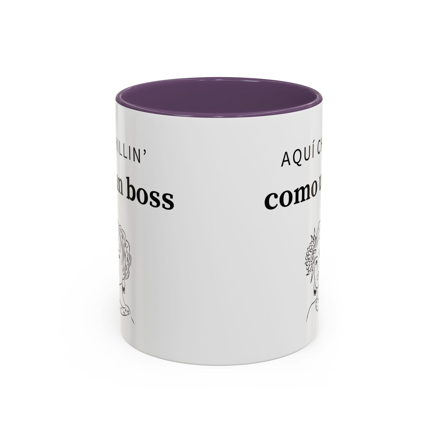 Aquí Chillin’ Como Un Boss ☕👑💅 - Mug - 11oz | 15oz