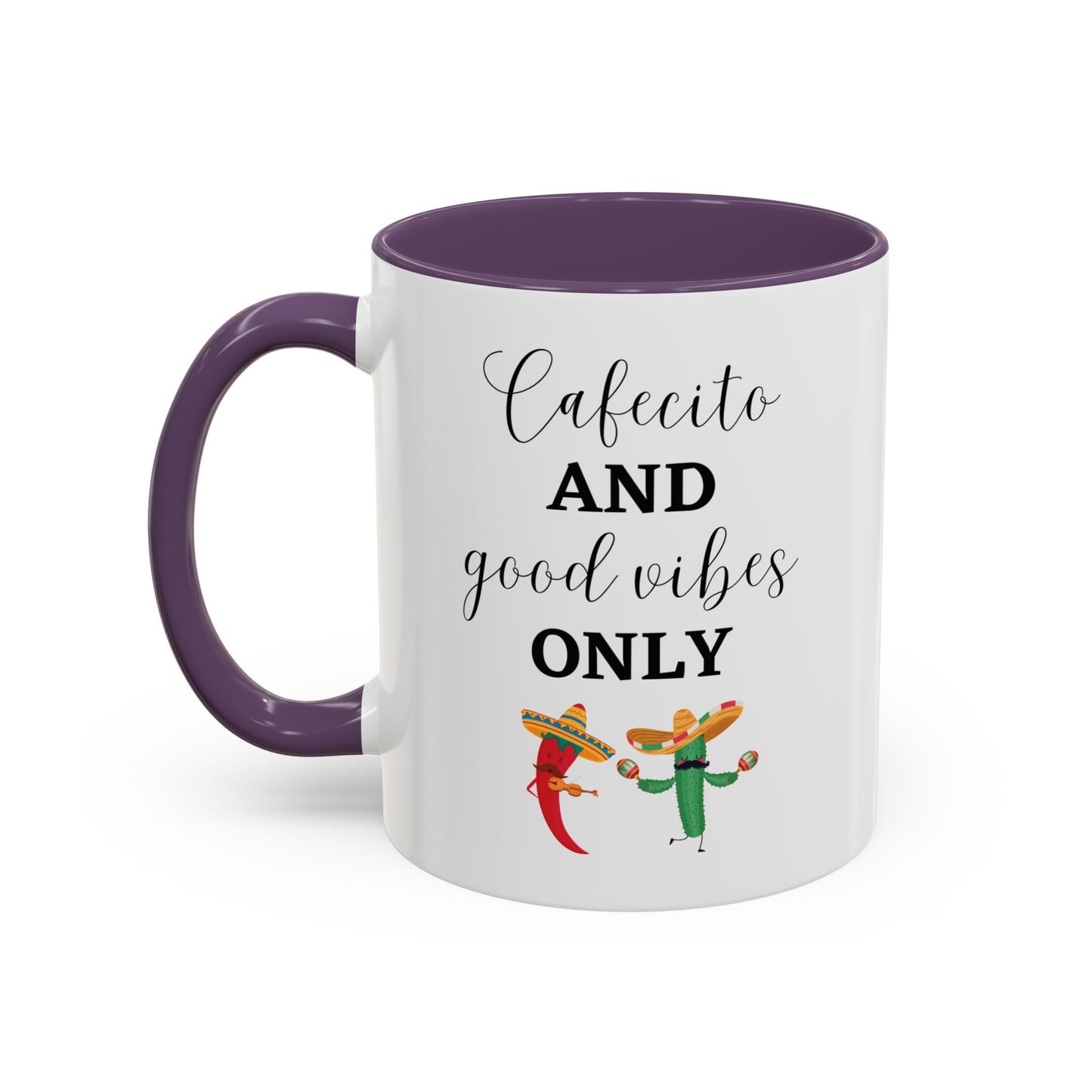 Cafecito and Good Vibes ONLY βππΆοΈ - Mug - 11oz | 15oz