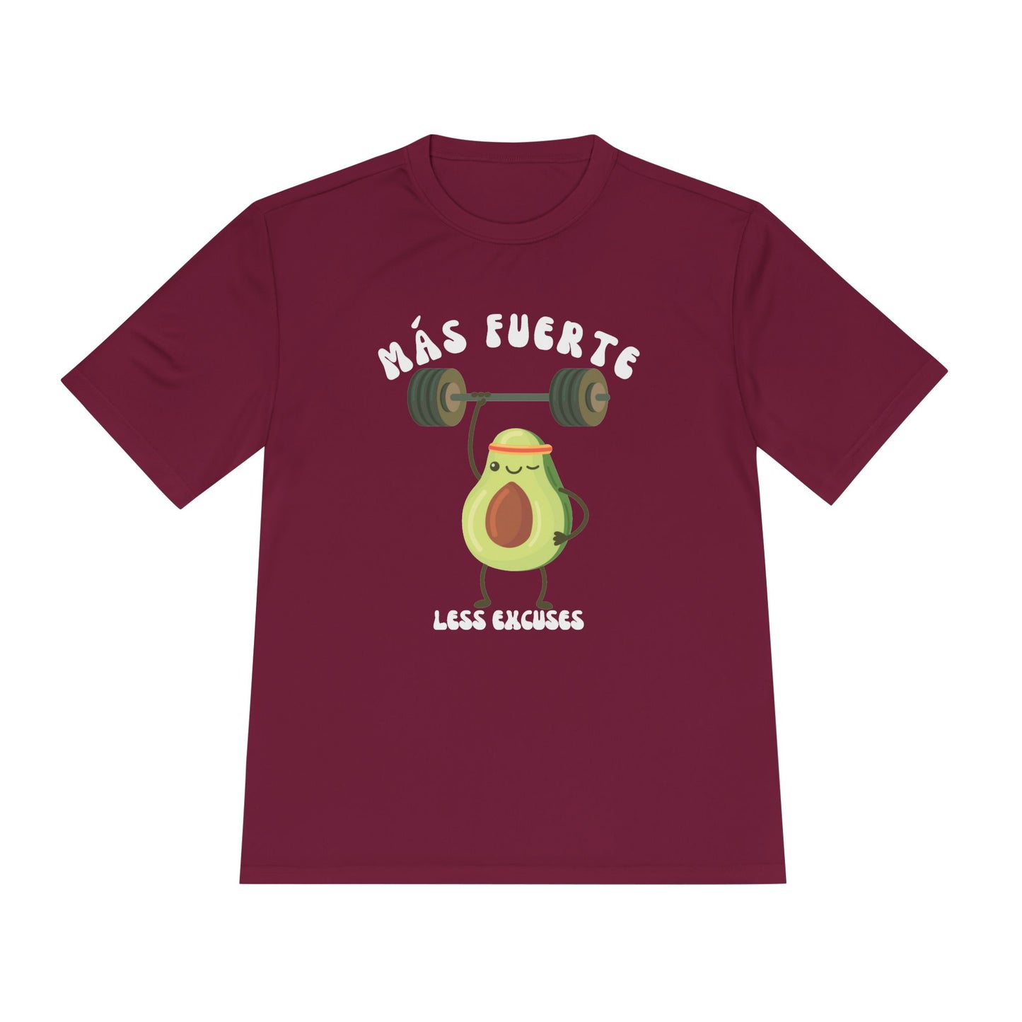 Más Fuerte, Less Excuses 🥑💪 - Workout Tee