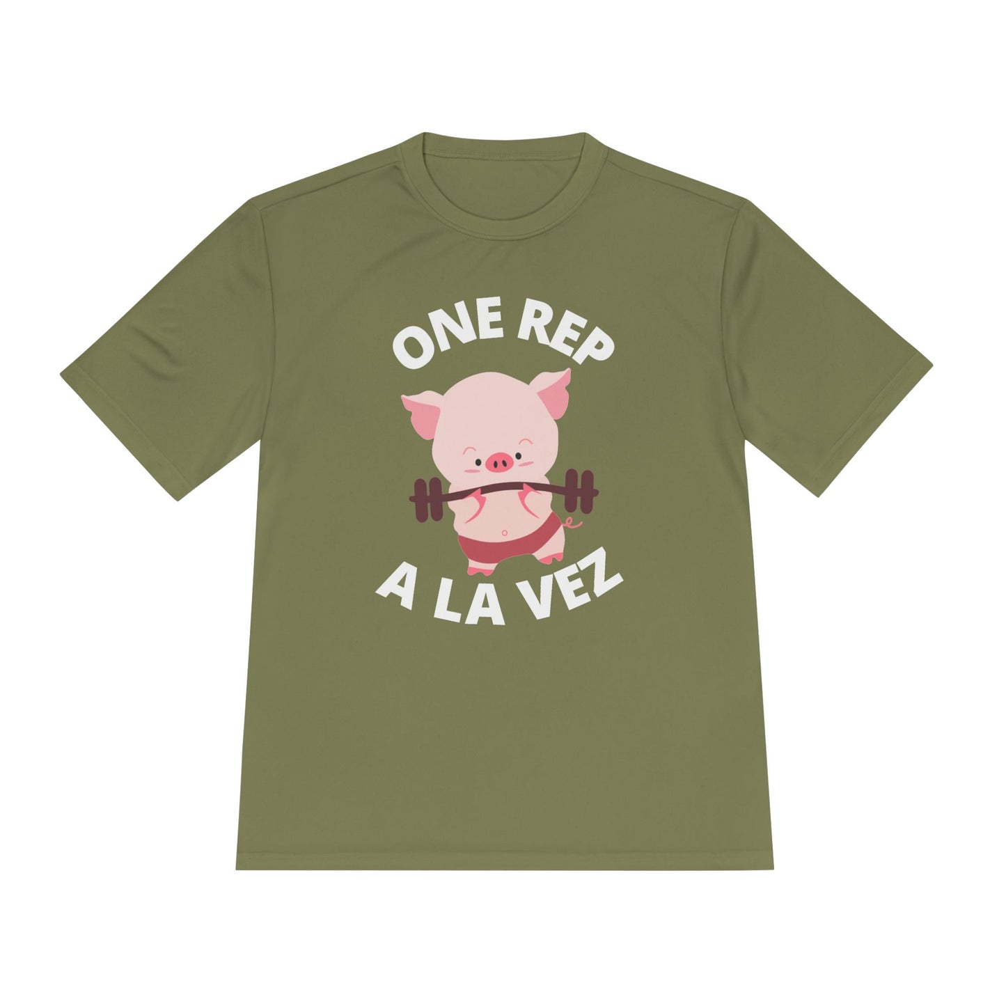 One Rep a la Vez 💪🐷 - Workout Tee