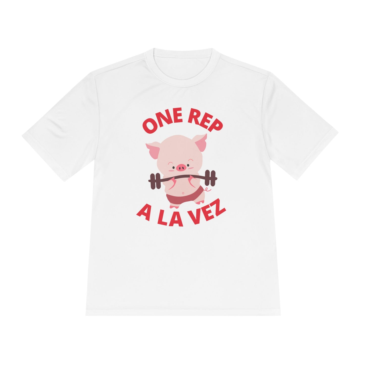 One Rep a la Vez 💪🐷 - Workout Tee