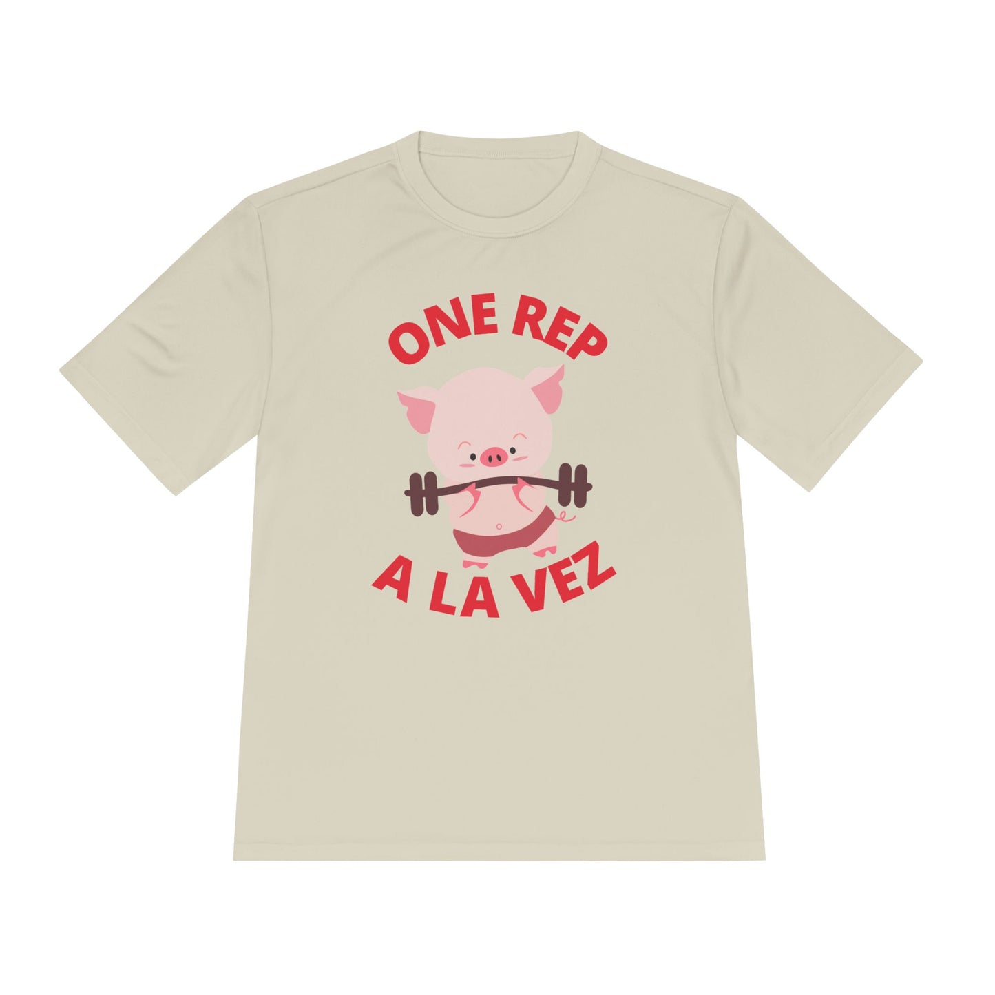 One Rep a la Vez 💪🐷 - Workout Tee
