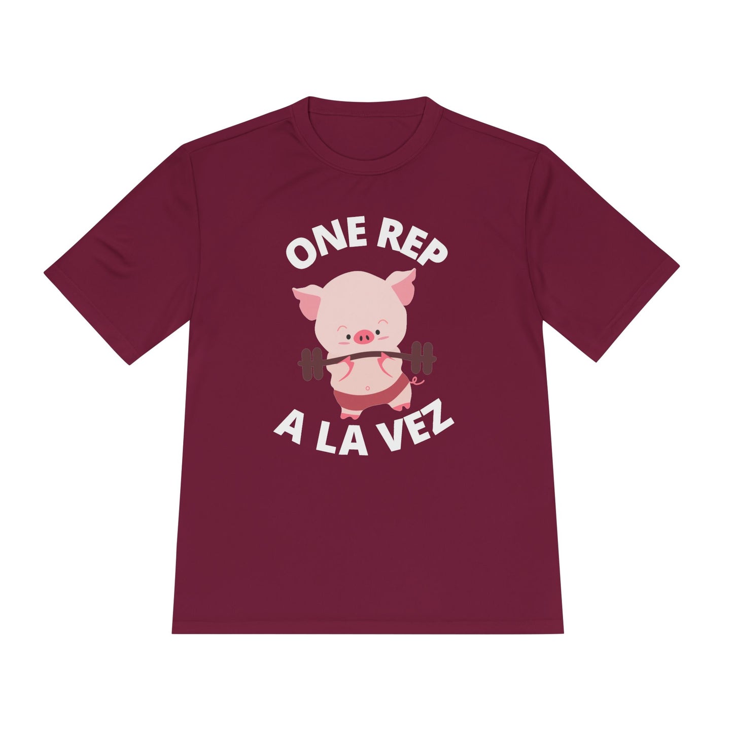 One Rep a la Vez 💪🐷 - Workout Tee