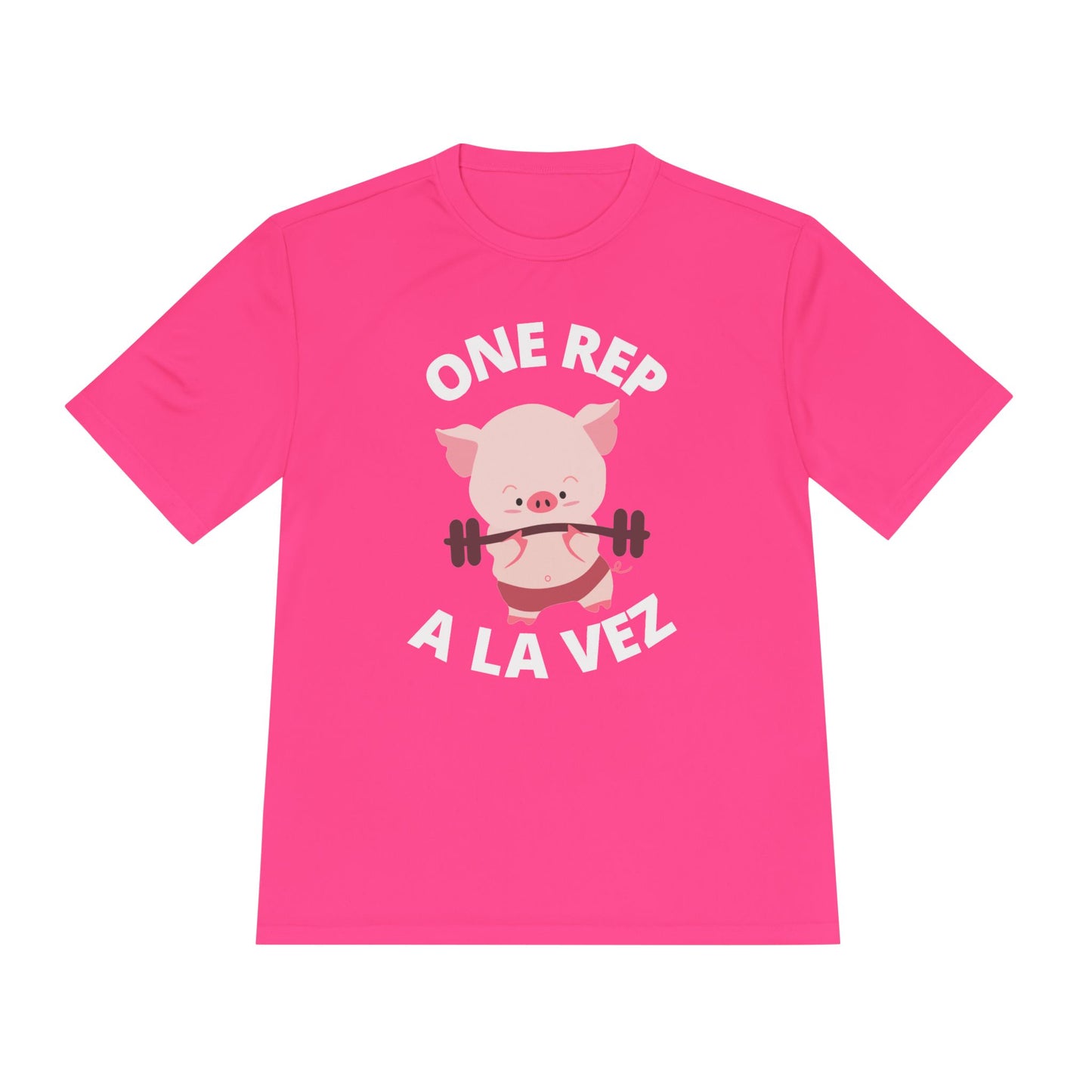 One Rep a la Vez 💪🐷 - Workout Tee