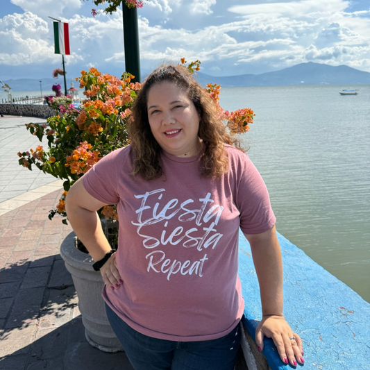 Fiesta, Siesta, Repeat - Short Sleeve Tee