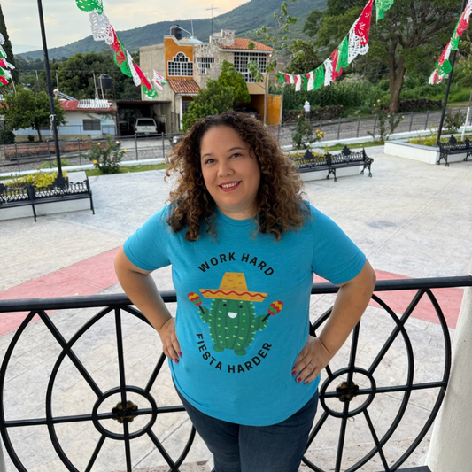 Work Hard, Fiesta Harder - Short Sleeve Tee